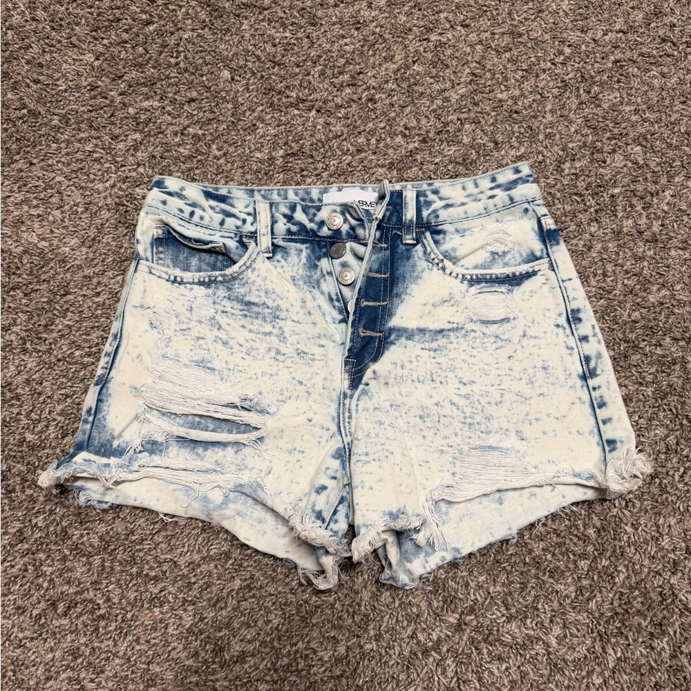 Stylish Blue Denim Women Shorts